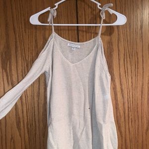 Cold shoulder knit shirt from American eagle